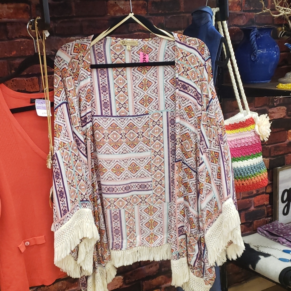 Bohemian kimono